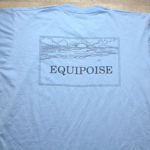 VTG 93' Screen Stars Equipoise T- Shirt XL Single Stitch - Picture 1 of 7